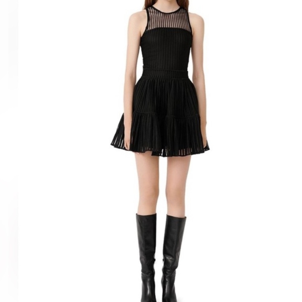 MAJE Rollanga black dress Size 36